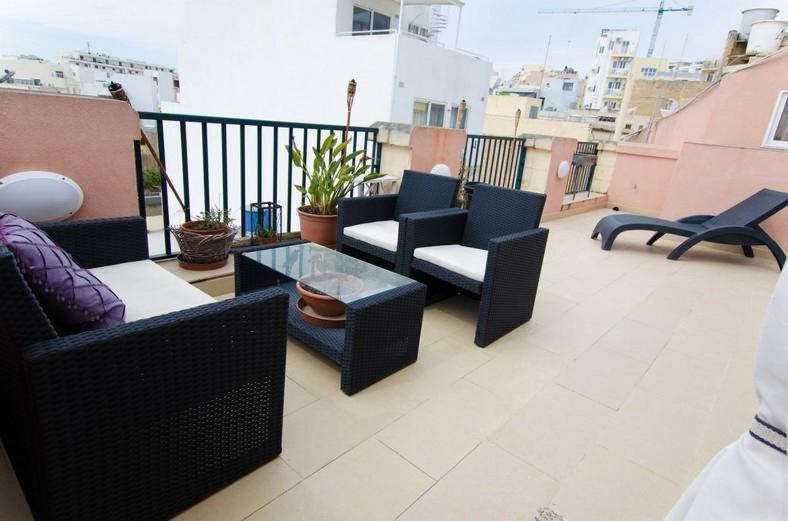 Ferienwohnung Island Breeze San Ġiljan Exterior foto